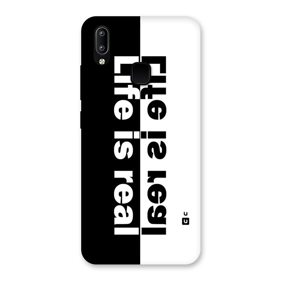 Life is Real Back Case for Vivo Y93