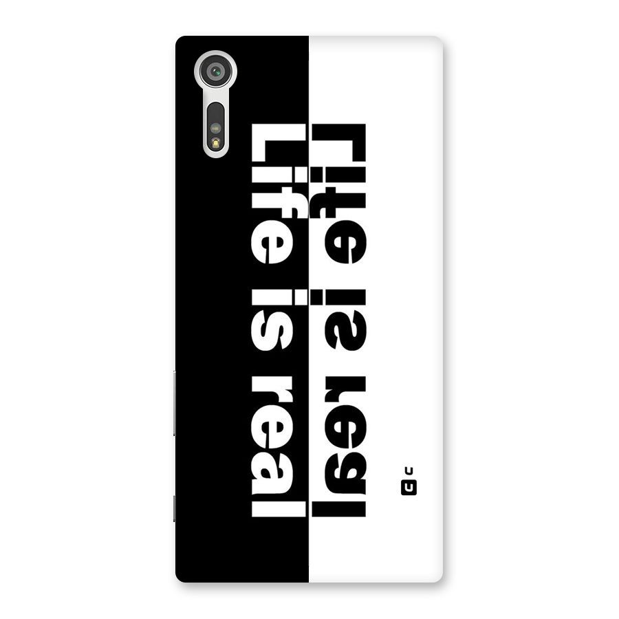 Life is Real Back Case for Xperia XZ