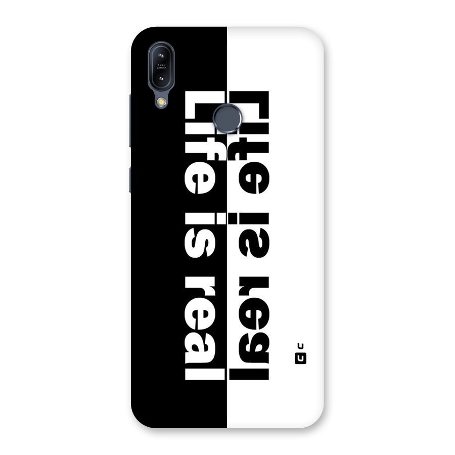 Life is Real Back Case for Zenfone Max M2