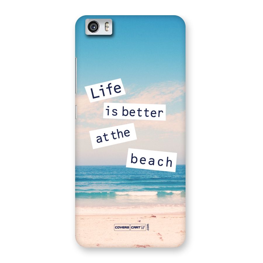 Life is better at the Beach Back Case for Xiaomi Redmi Mi5