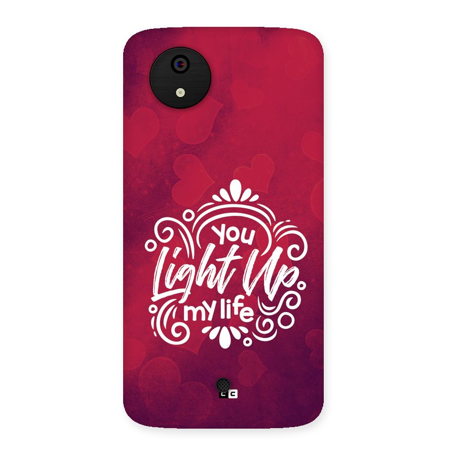 Light Up My Life Back Case for Canvas A1  AQ4501