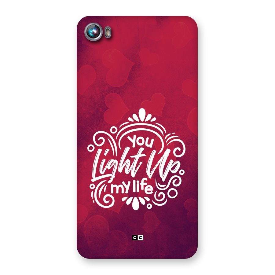 Light Up My Life Back Case for Canvas Fire 4 (A107)