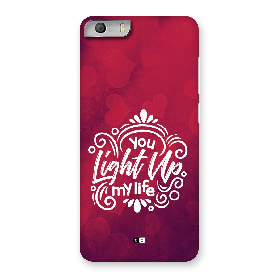 Light Up My Life Back Case for Canvas Knight 2
