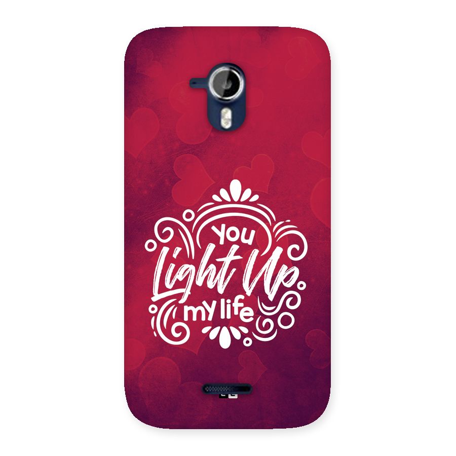 Light Up My Life Back Case for Canvas Magnus A117