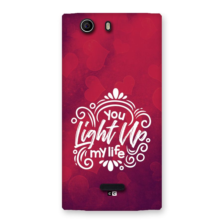 Light Up My Life Back Case for Canvas Nitro 2 E311