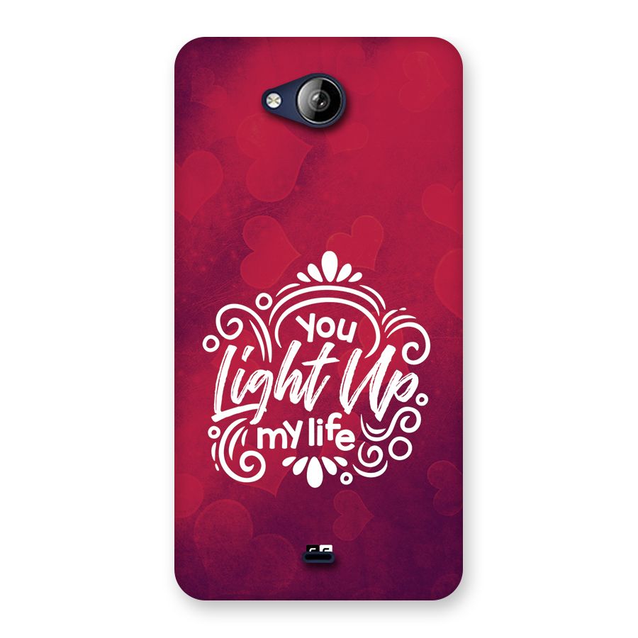 Light Up My Life Back Case for Canvas Play Q355