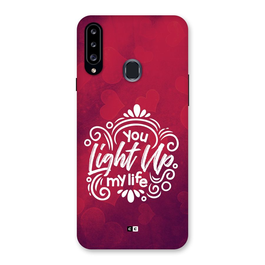 Light Up My Life Back Case for Galaxy A20s