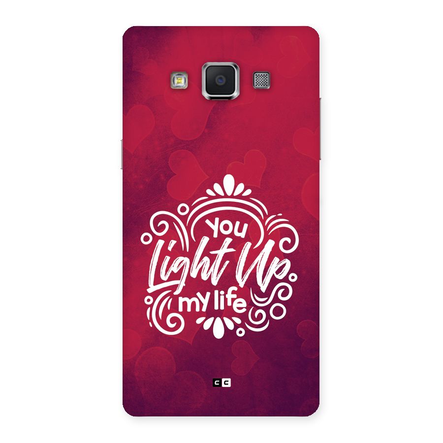 Light Up My Life Back Case for Galaxy A5
