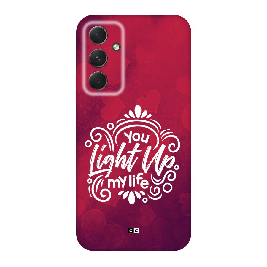 Light Up My Life Back Case for Galaxy A54