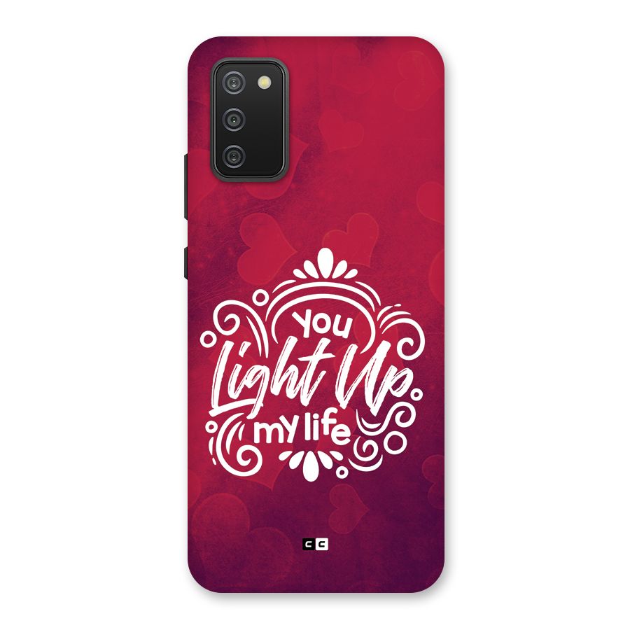Light Up My Life Back Case for Galaxy M02s