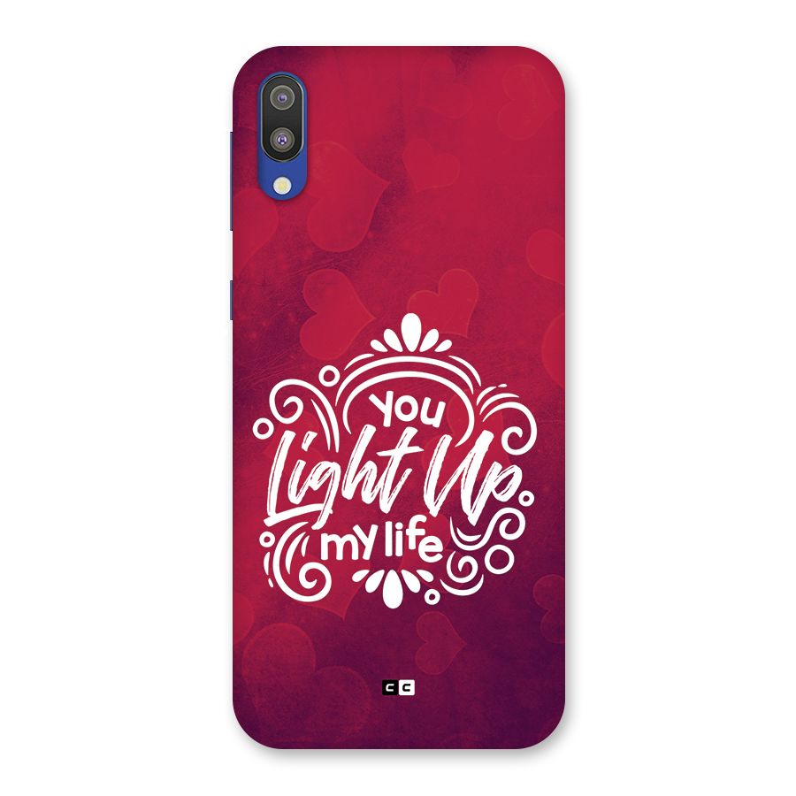 Light Up My Life Back Case for Galaxy M10