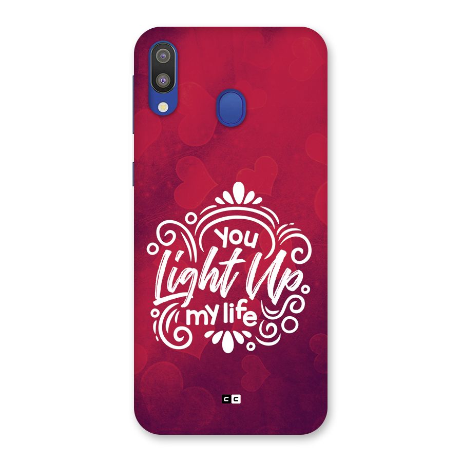 Light Up My Life Back Case for Galaxy M20