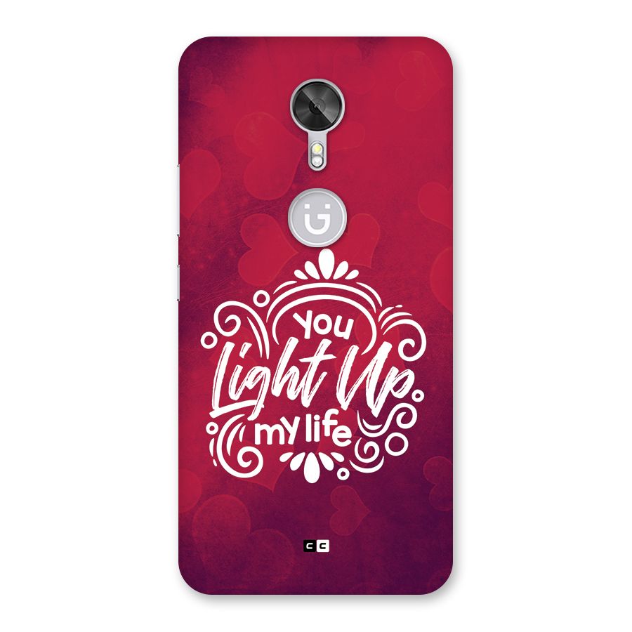Light Up My Life Back Case for Gionee A1