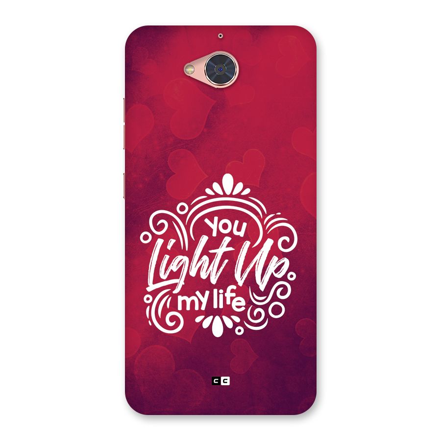 Light Up My Life Back Case for Gionee S6 Pro
