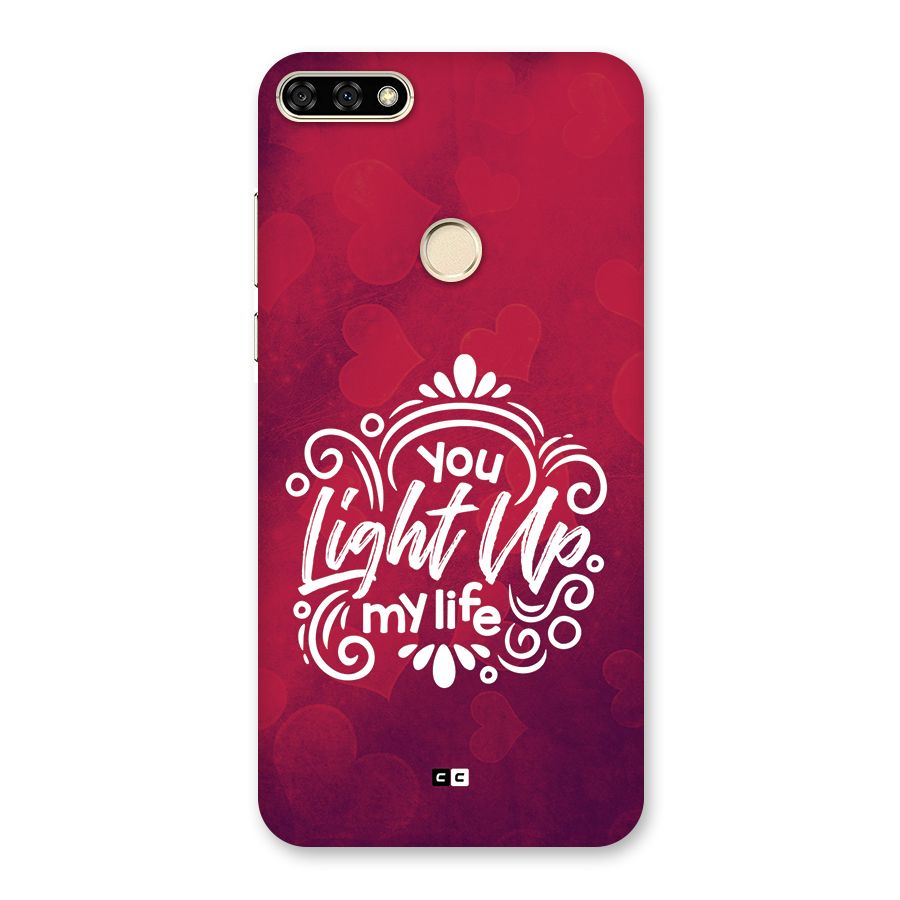 Light Up My Life Back Case for Honor 7A