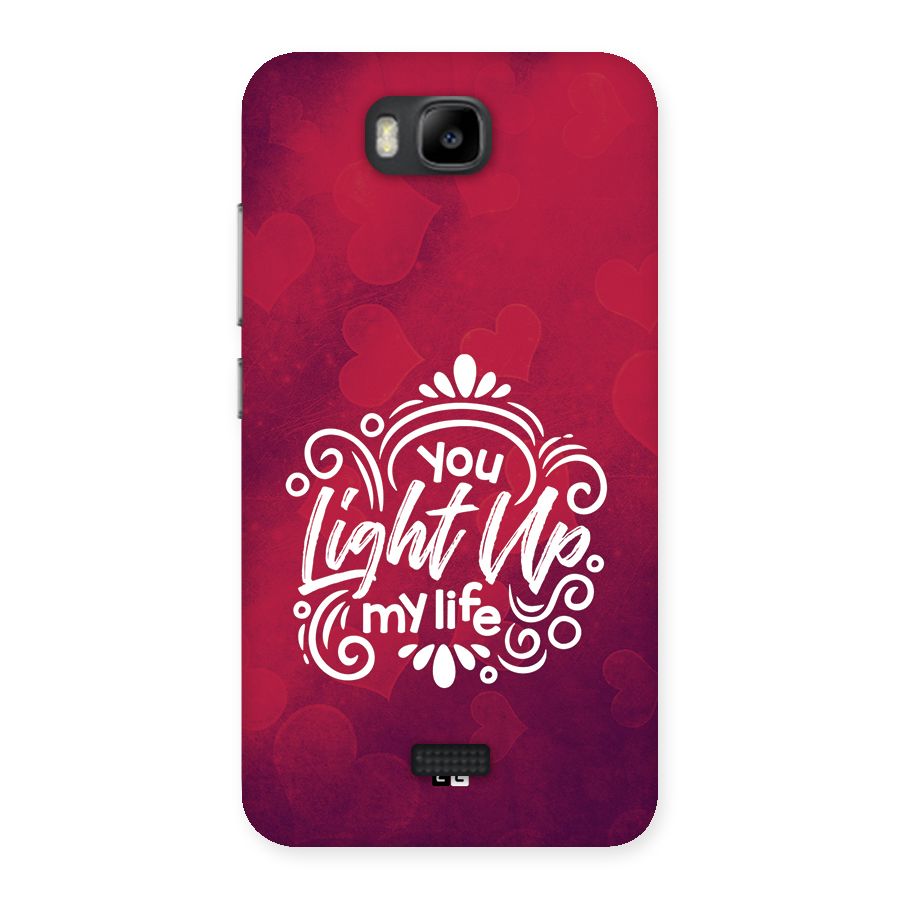 Light Up My Life Back Case for Honor Bee