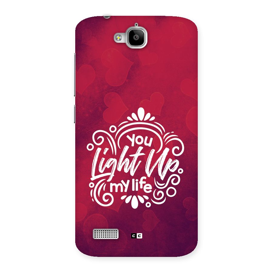 Light Up My Life Back Case for Honor Holly