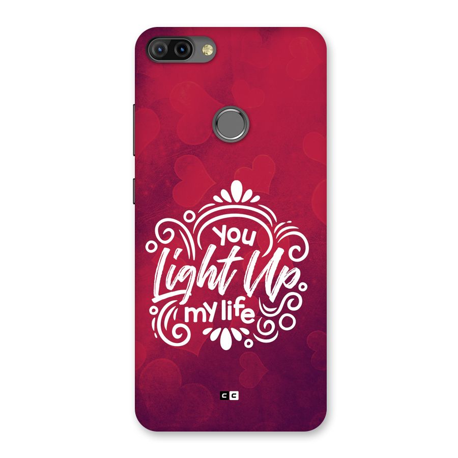 Light Up My Life Back Case for Infinix Hot 6 Pro