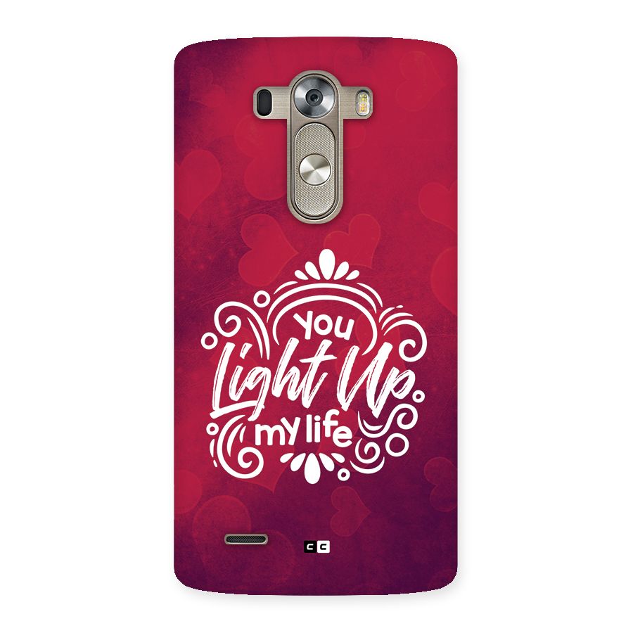 Light Up My Life Back Case for LG G3
