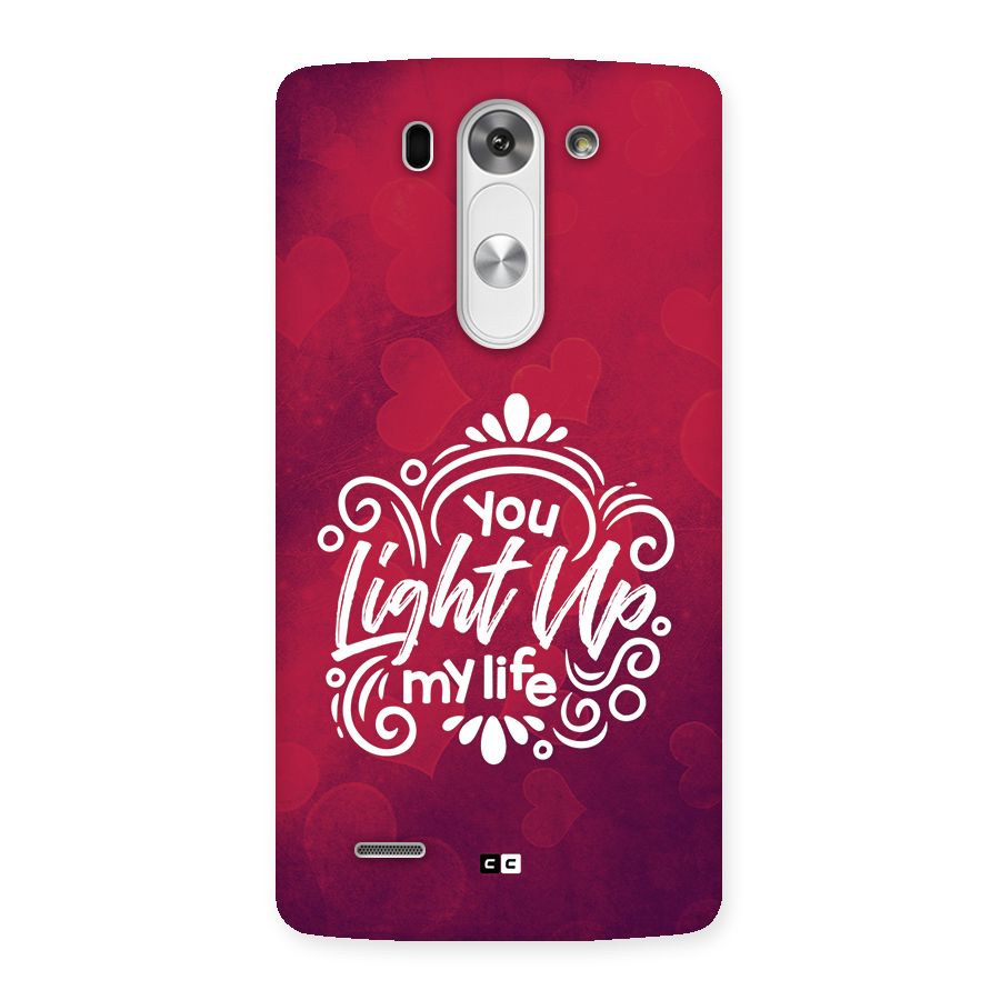 Light Up My Life Back Case for LG G3 Beat