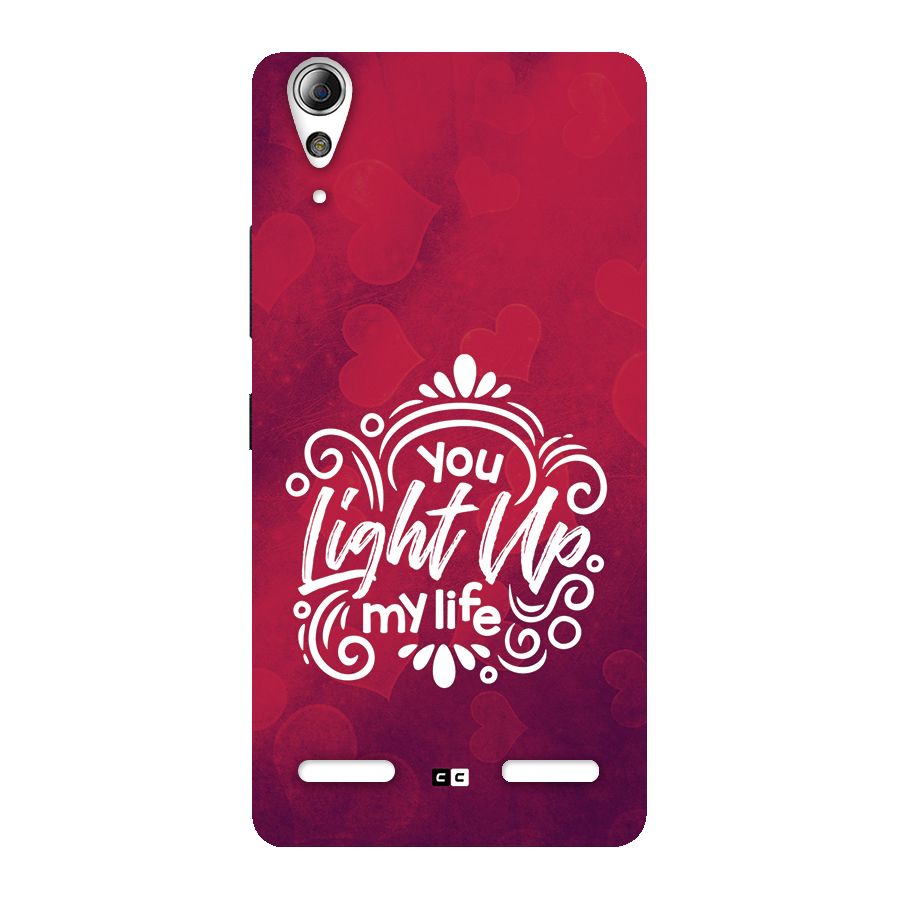 Light Up My Life Back Case for Lenovo A6000 Plus