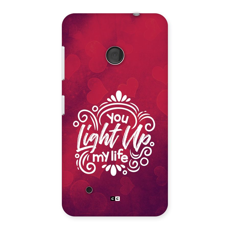 Light Up My Life Back Case for Lumia 530