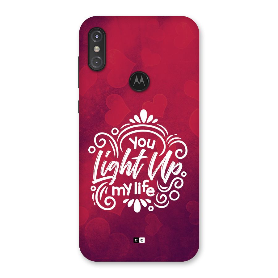 Light Up My Life Back Case for Motorola One Power