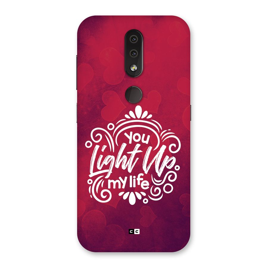 Light Up My Life Back Case for Nokia 4.2