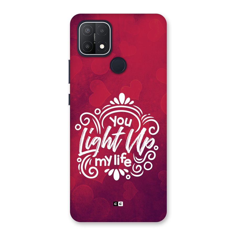 Light Up My Life Back Case for Oppo A15s