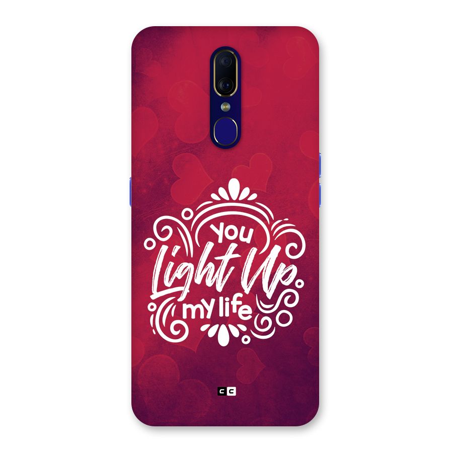 Light Up My Life Back Case for Oppo A9