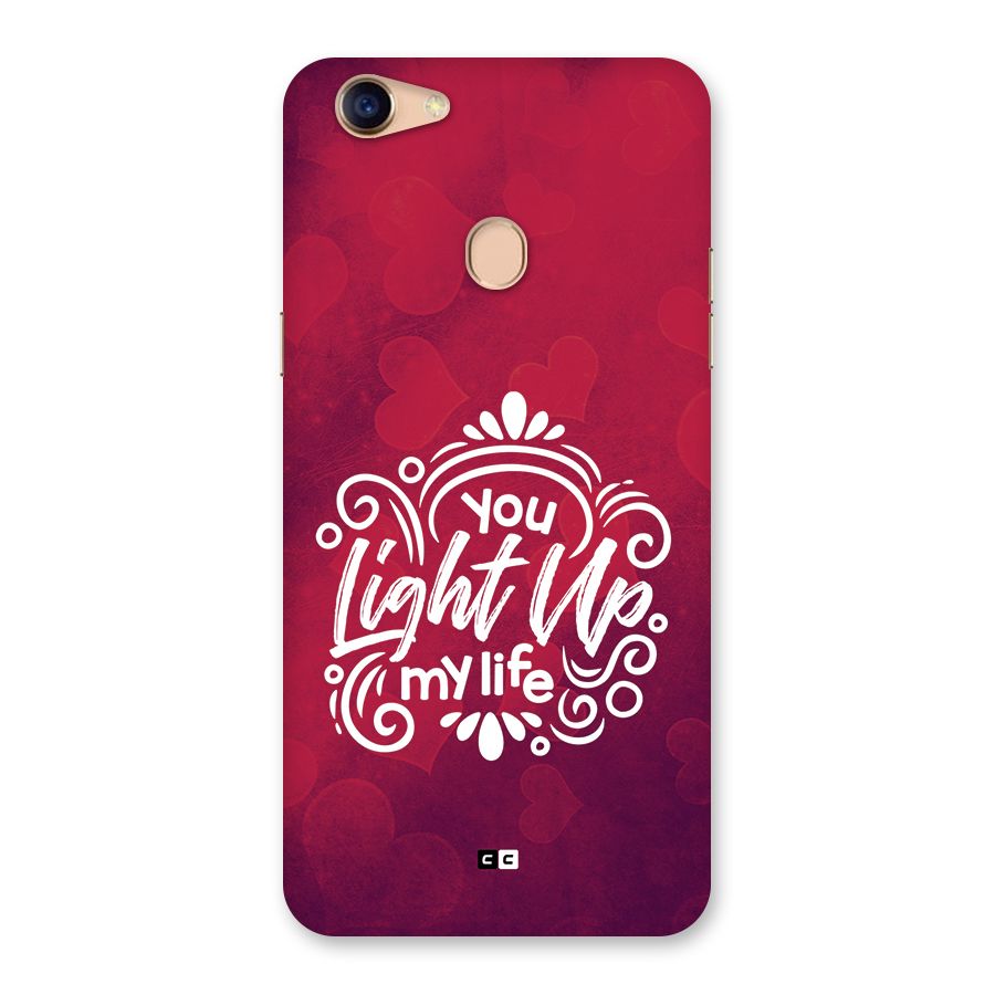Light Up My Life Back Case for Oppo F5