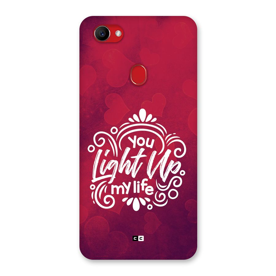 Light Up My Life Back Case for Oppo F7