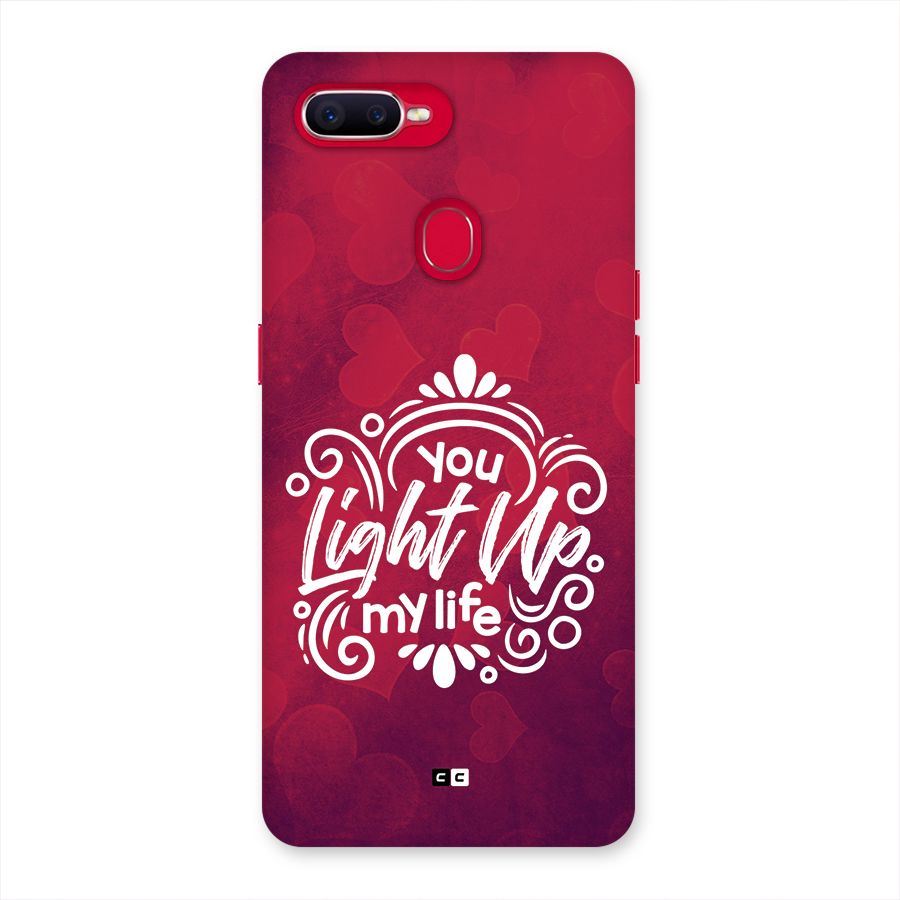 Light Up My Life Back Case for Oppo F9 Pro