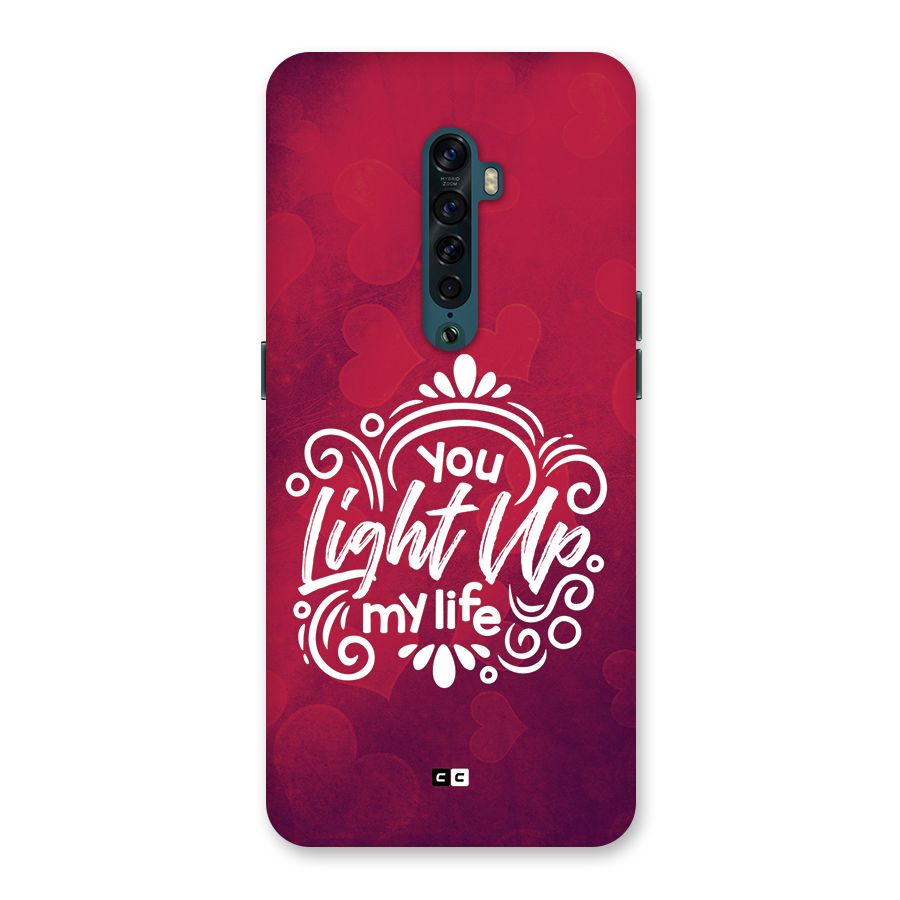 Light Up My Life Back Case for Oppo Reno2