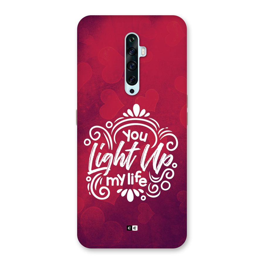 Light Up My Life Back Case for Oppo Reno2 Z