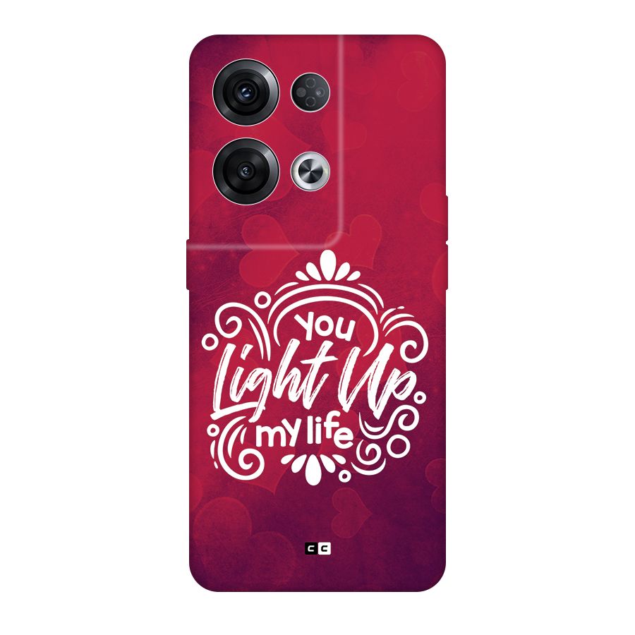 Light Up My Life Back Case for Oppo Reno8 Pro 5G
