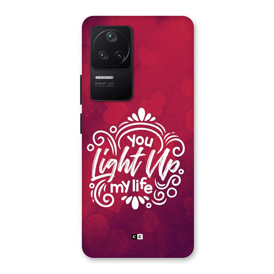 Light Up My Life Back Case for Poco F4 5G