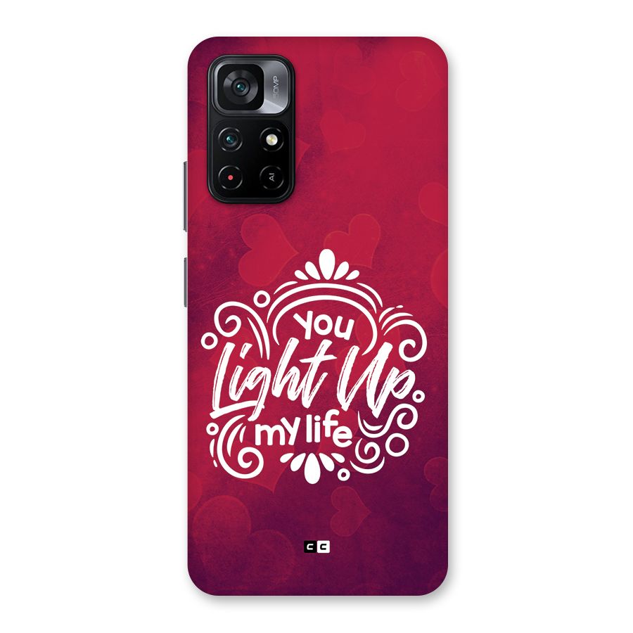 Light Up My Life Back Case for Poco M4 Pro 5G