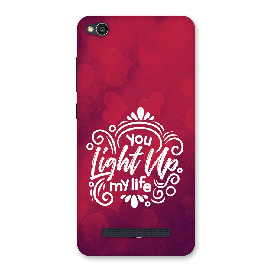 Light Up My Life Back Case for Redmi 4A