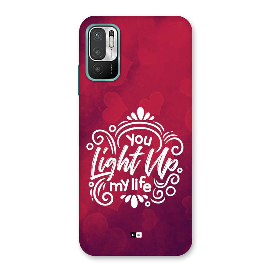 Light Up My Life Back Case for Redmi Note 10T 5G