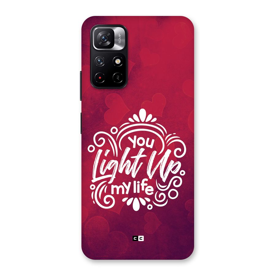 Light Up My Life Back Case for Redmi Note 11T 5G