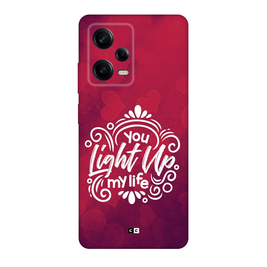 Light Up My Life Back Case for Redmi Note 12 Pro