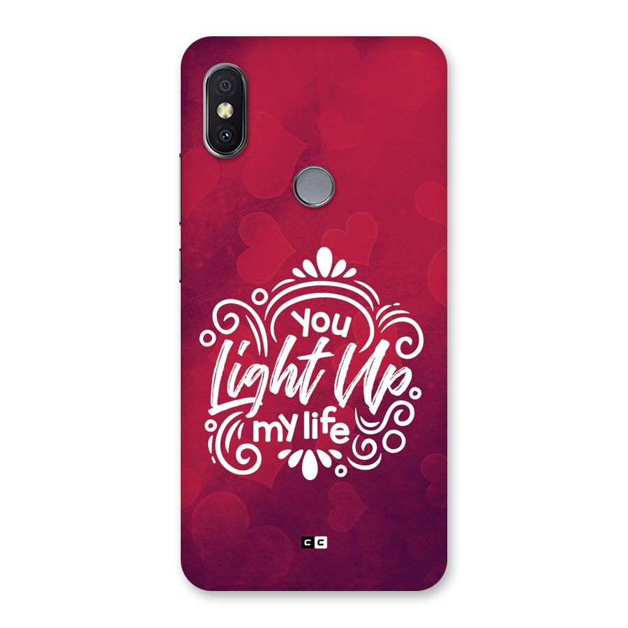 Light Up My Life Back Case for Redmi Y2