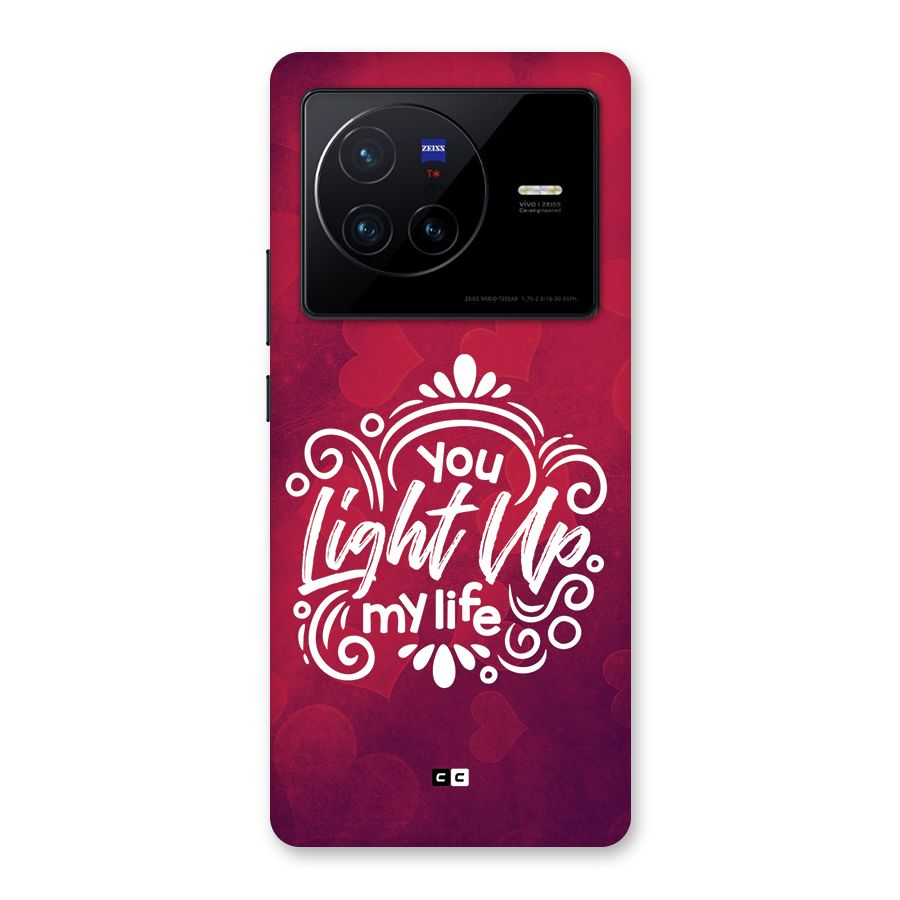 Light Up My Life Back Case for Vivo X80