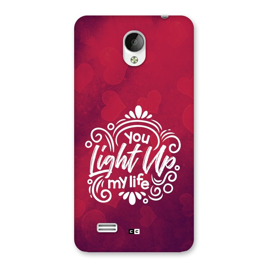 Light Up My Life Back Case for Vivo Y21