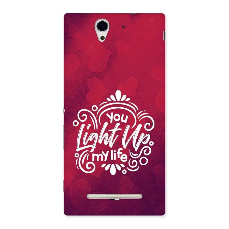Light Up My Life Back Case for Xperia C3