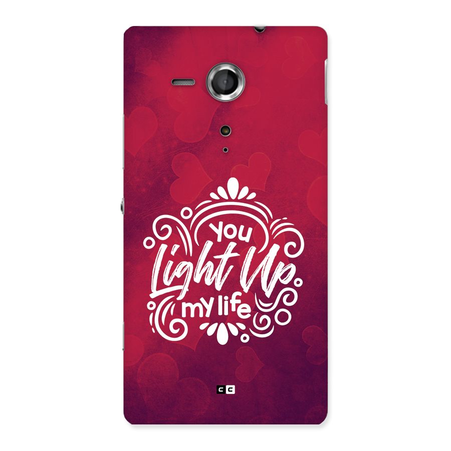 Light Up My Life Back Case for Xperia Sp