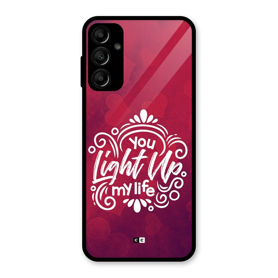 Light Up My Life Glass Back Case for Galaxy A14 5G