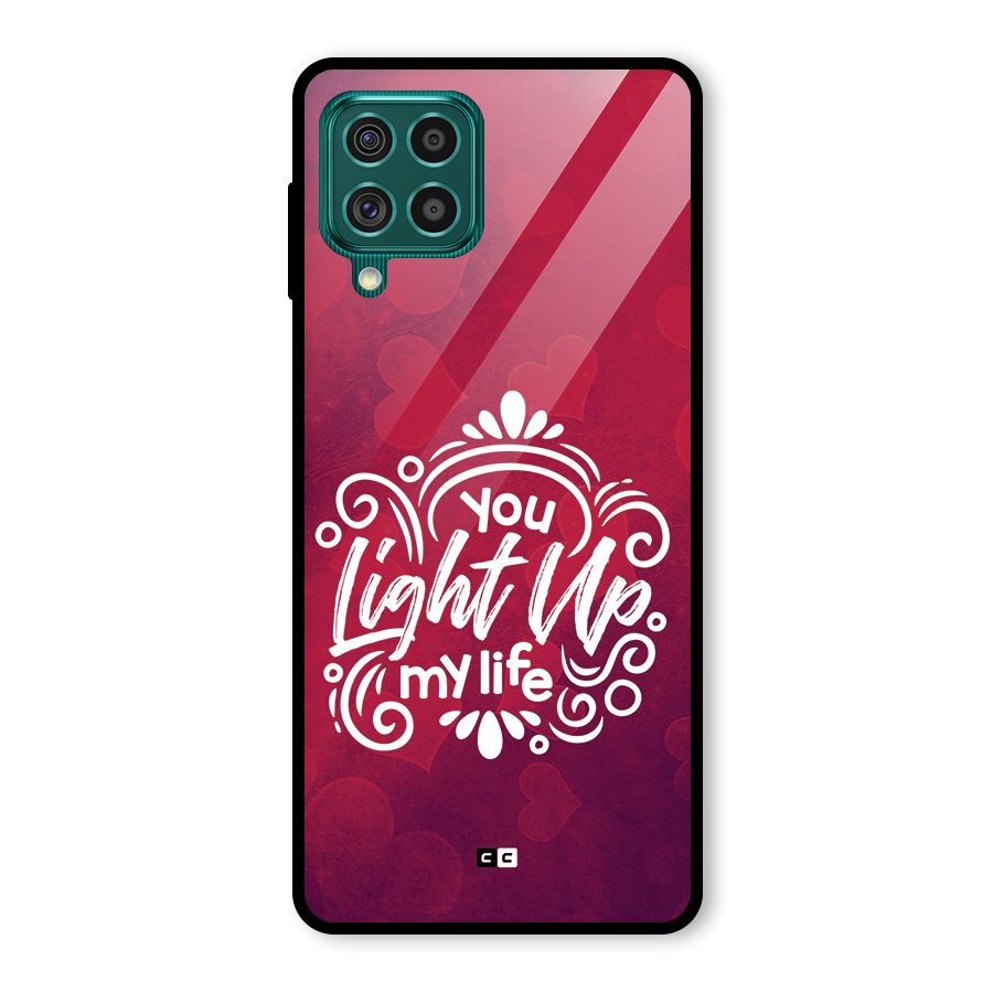 Light Up My Life Glass Back Case for Galaxy F62