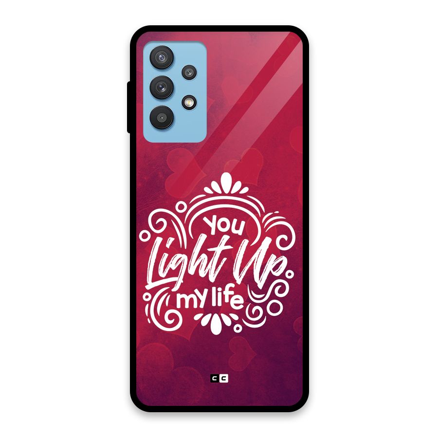 Light Up My Life Glass Back Case for Galaxy M32 5G